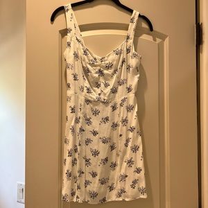 Reformation floral mini dress